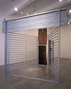 Red Deer Trap, 1999. Metal, wood, 151 x 118 x 209 inches. MP 17