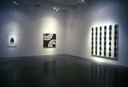 &quot;Criminal Slang,&quot; installation view, 2004. Metro Pictures, New York.