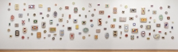 B. Wurtz: Four Collections. Installation view, 2015. Aldrich Contemporary Art Museum, Ridgefield, Connecticut.