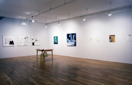 &quot;The Sleep of Reason,&quot; installation view, 1996. Metro Pictures, New York.