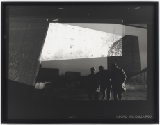 Recalling Frames, 2010. Black &amp;amp; white photograph, 42 1/2 x 55 inches (108 x 139.7 cm).