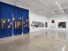 Isaac Julien, Lessons of the Hour&ndash;Frederick Douglass. Installation view, 2019. Metro Pictures, New York.
