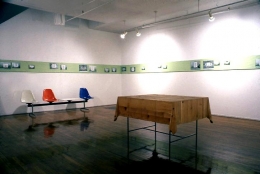 Installation view, 1990. Metro Pictures, New York.