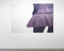 Marie (Adjusted to fit), 2010/2011. Adhesive wall vinyl, image altered to conform to the proportions of a wall. MP 664-A