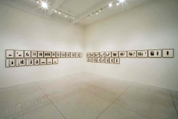 &quot;A Play of Selves,&quot; installation view, 2006. Metro Pictures, New York.