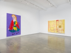 Andr&eacute; Butzer. Installation view, 2019. Metro Pictures, New York.