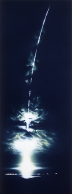 Untitled, 1984. Acrylic on canvas, 96 x 36 inches. MP 127