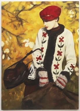Cardigan Smrek, 2010. Oil on canvas, 76.77 x 55.12 inches (195 x 140 cm). MP 65