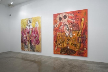 Installation view, 2008. Metro Pictures, New York.