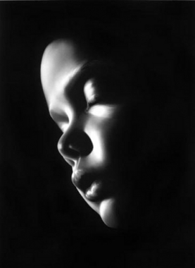 Untitled (Hector), 2007. Charcoal on paper, 96 x 70 inches (image) (243.8 x 177.8 cm); 100-1/2 x 74-1/2 inches (frame) (252.7 x 186.7 cm). MP D-802