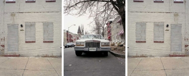 Baltimore Series (Street Life/Still Life), 2003. Three color photographs, 48.62 x 39.37 inches each. Edition of 6. MP 14
