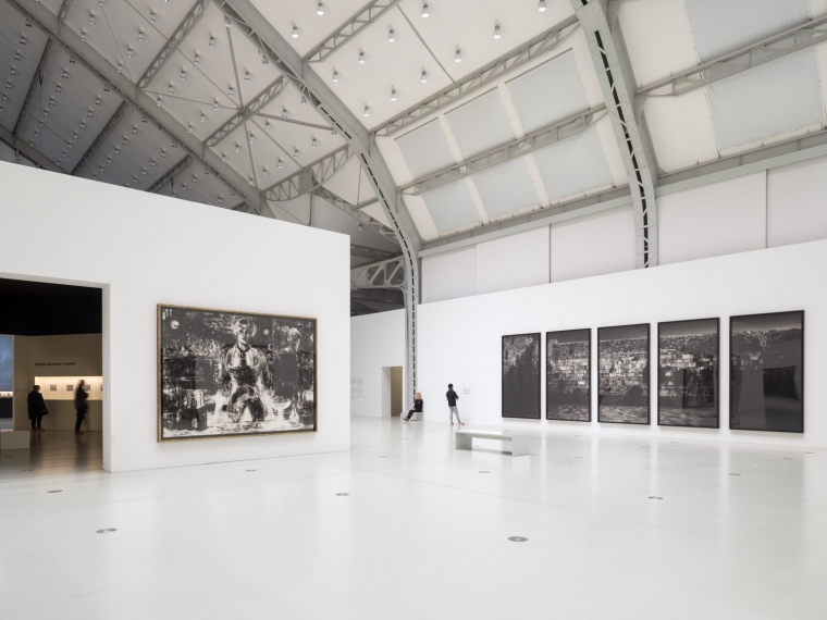 Proof: Francisco Goya, Sergei Eisenstein, Robert Longo. Installation view, 2018. Deichtorhallen Hamburg. Photo: Henning Rogge.
