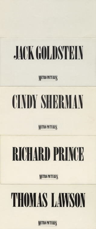 Invitations from 1980 and 1981