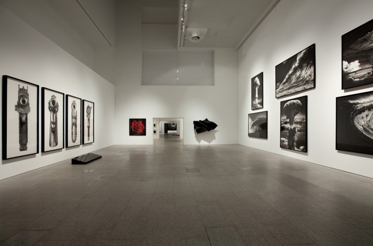 Robert Longo: A Retrospective. Installation view, 2010. Museu Cole&ccedil;&atilde;o Berardo, Lisbon. Photo: David Rato.