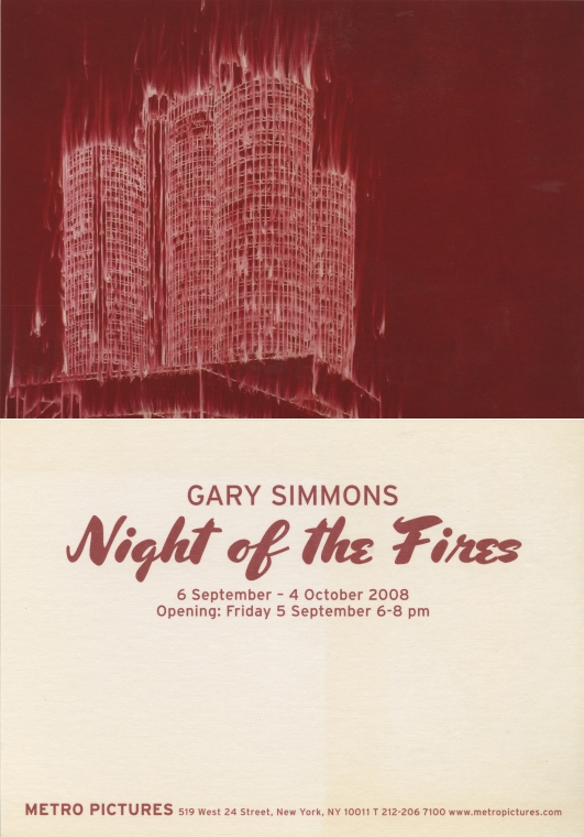 Gary Simmons invitation