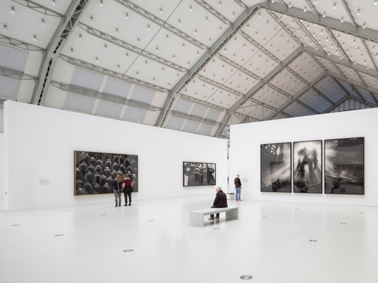 Proof: Francisco Goya, Sergei Eisenstein, Robert Longo. Installation view, 2018. Deichtorhallen Hamburg. Photo: Henning Rogge.
